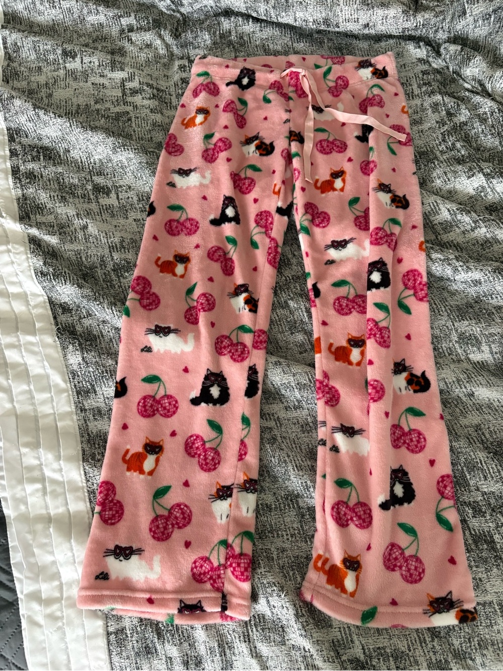 Cat Creations Fluffy Pajama Pants Women’s Size Small